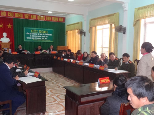 UBND Đăng Nhập Okking.com tiếp công dân định kỳ tháng 3 năm 2013.