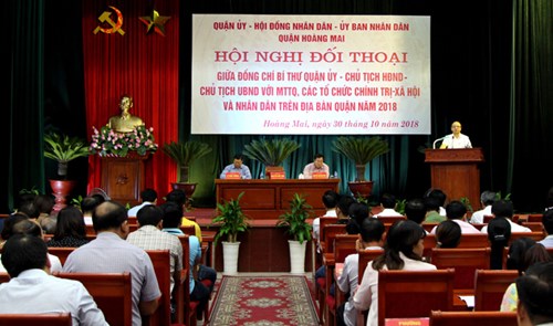 Còn tình trạng né tránh, đùn đẩy trách nhiệm, ngại đối thoại với dân