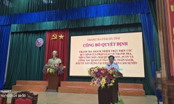 Thông báo Kết luận tại UBND huyện Cẩm Xuyên